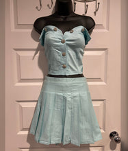 Load image into Gallery viewer, Kaylina (Sky Blue Skirt Set)
